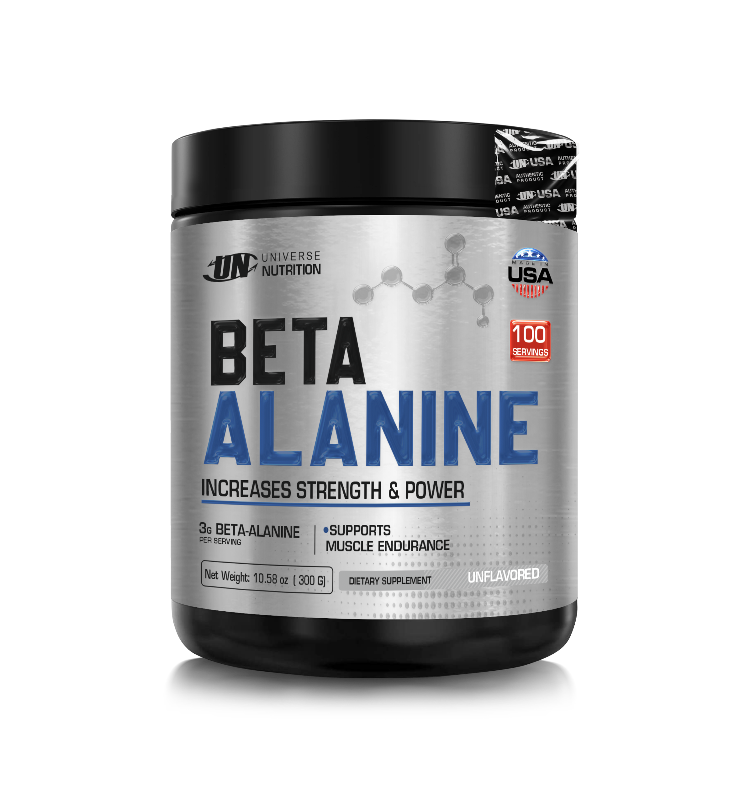Beta Alanine de Universe Nutrition en presentación de 300 g